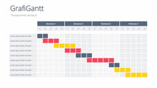 Load image into Gallery viewer, Apresentação com Gráficos de Gantt - GraffiGantt