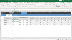 Planilha de Planejamento de Vendas em Excel 4.0