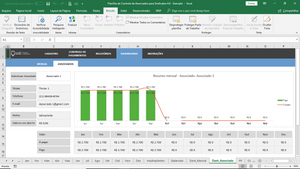 Planilha de Controle de Associados para Sindicatos em Excel 4.0