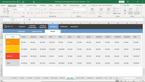 Planilha para Confinamento Bovino em Excel 4.0
